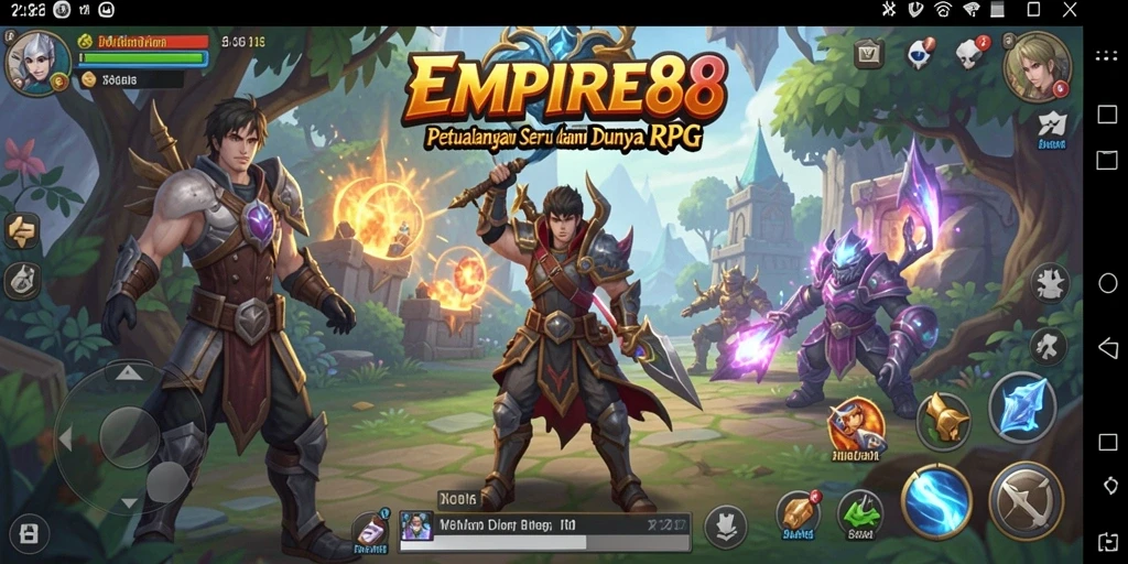 Tangkapan layar gameplay EMPIRE88 menunjukkan aksi pertempuran yang mendebarkan.