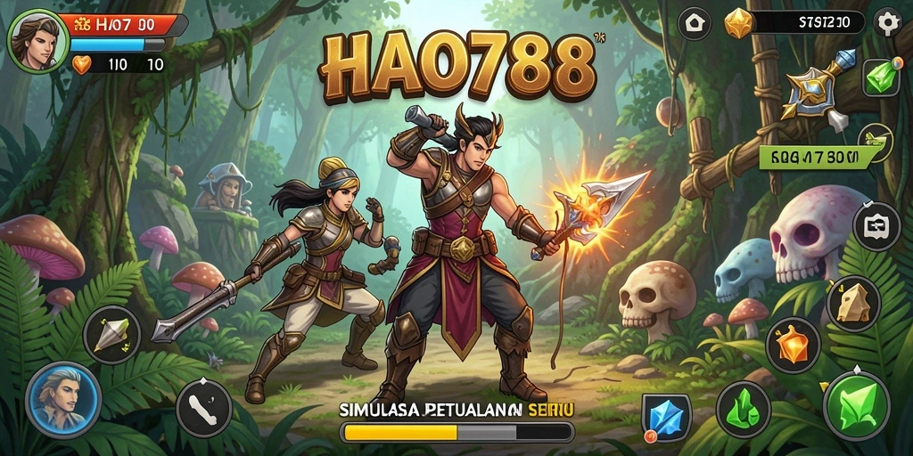 Tampilan gameplay HAO788 menampilkan petualangan mendebarkan dalam simulasi.