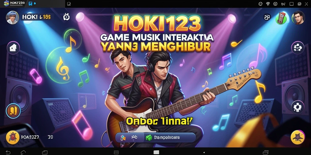 Tampilan gameplay HOKI123 yang menarik dan interaktif.