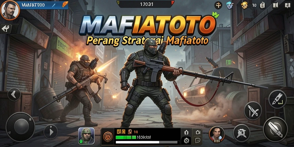 Tampilan gameplay menarik dalam MAFIATOTO yang penuh strategi.