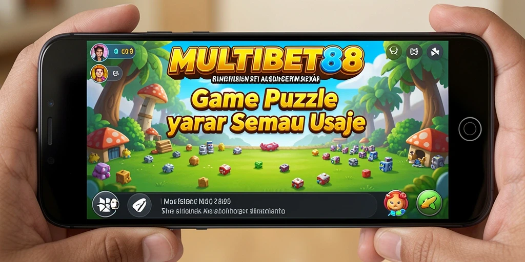 Screenshot utama MULTIBET88 menampilkan gameplay seru Puzzle.
