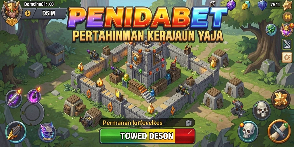 Screenshot utama menunjukan gameplay menarik dari PENIDABET dalam kategori Tower Defense.