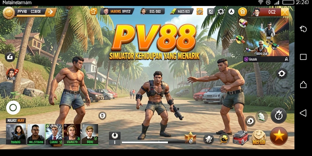Tampilan gameplay yang menarik dari PPV88 dengan berbagai interaksi nyata.