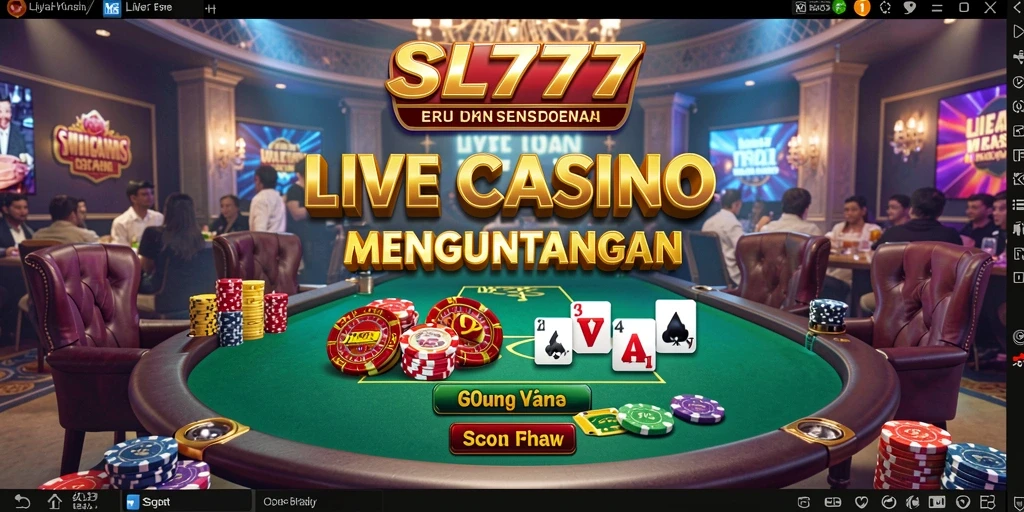 Tampilan gameplay langsung dari SL777 yang menegangkan dan interaktif.