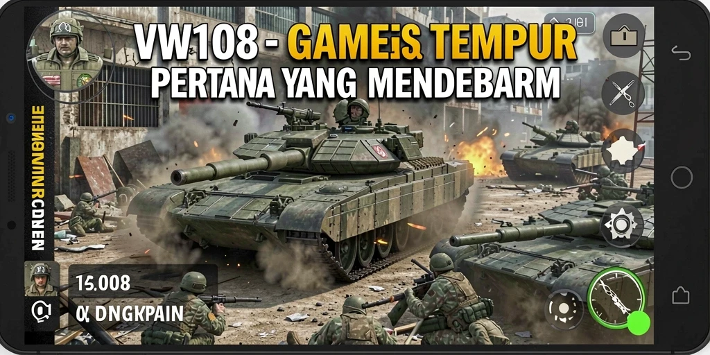 Tampilan gameplay VW108 yang mendebarkan dan menantang.